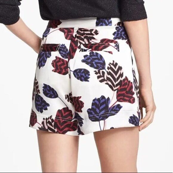 MARC Jacobs High Rise Floral Print Shorts - Picture 2 of 6